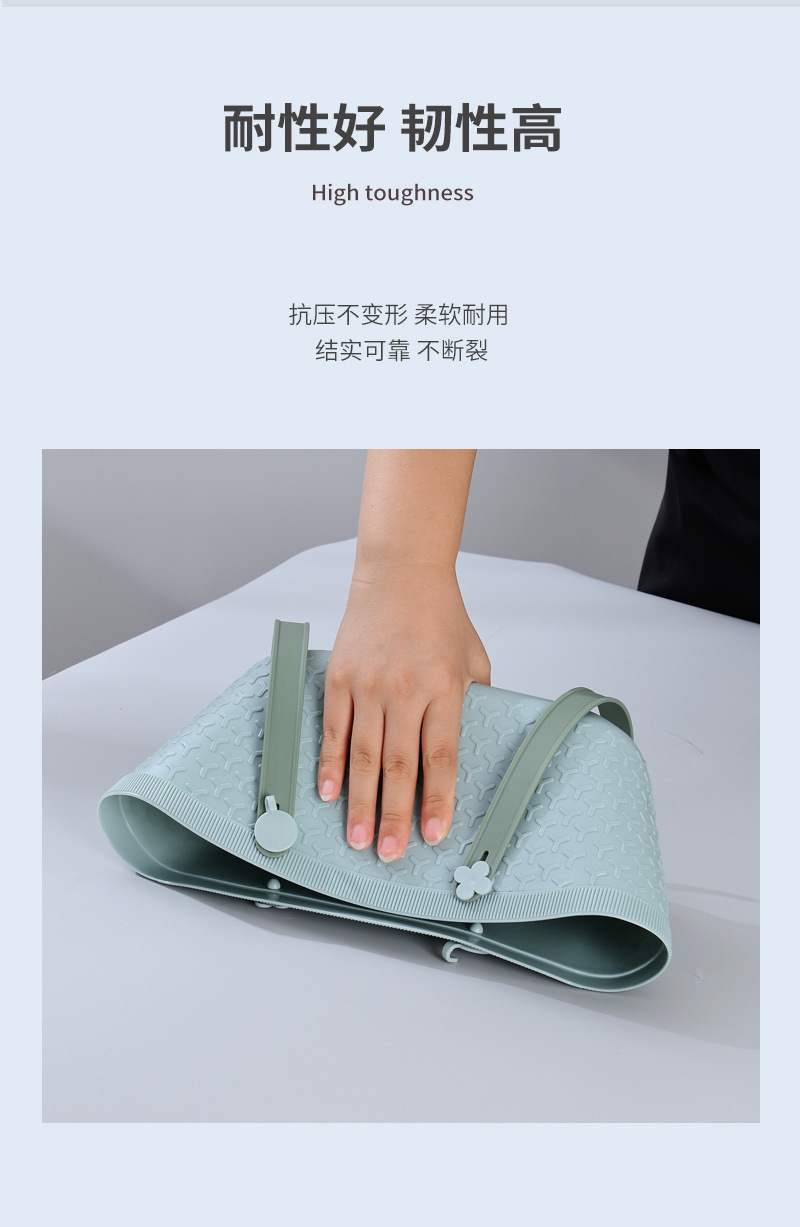 颜色可选手提塑料篮子洗澡蓝沐浴篮浴室洗浴篮收纳筐子小篮子浴筐详情29