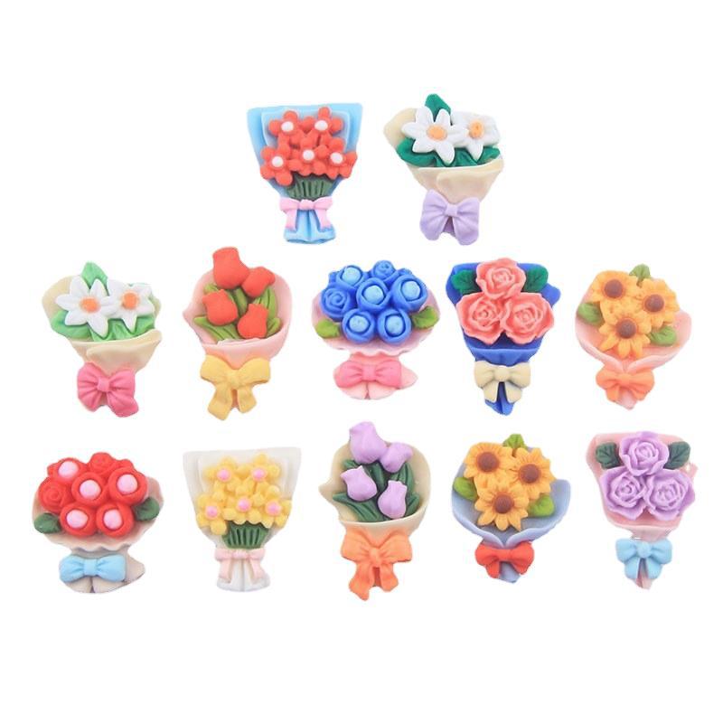 Hot-Selling Hand-Held Flower Resin Cream Glue Mobile Phone Case Head Rope Hair Card Accessories Diy Factory Wholesale Water Cup Paste Stationery Item Picture