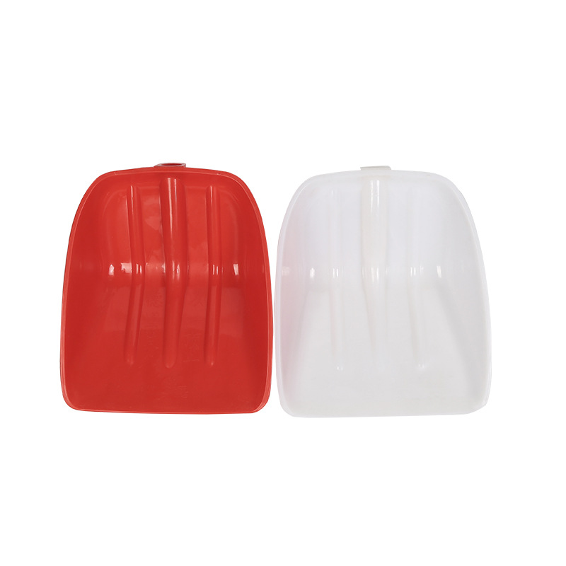Manufacturer Hualei Agricultural Tools Plastic Shovel Thickened Grain Rubber Shovel Reinforced 40*35 Snow Shovel Plastic Steel Shovel Application Scenario