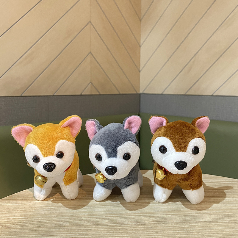 Cute scarves, husky bags, car keychains, pendants, children's plush toys, cartoon dolls, stuffed toys details Picture