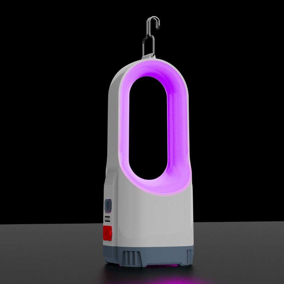 Outdoor camping lamp, seven-color atmosphere lamp, multi-functional portable lamp, mobile phone emergency charging details Picture