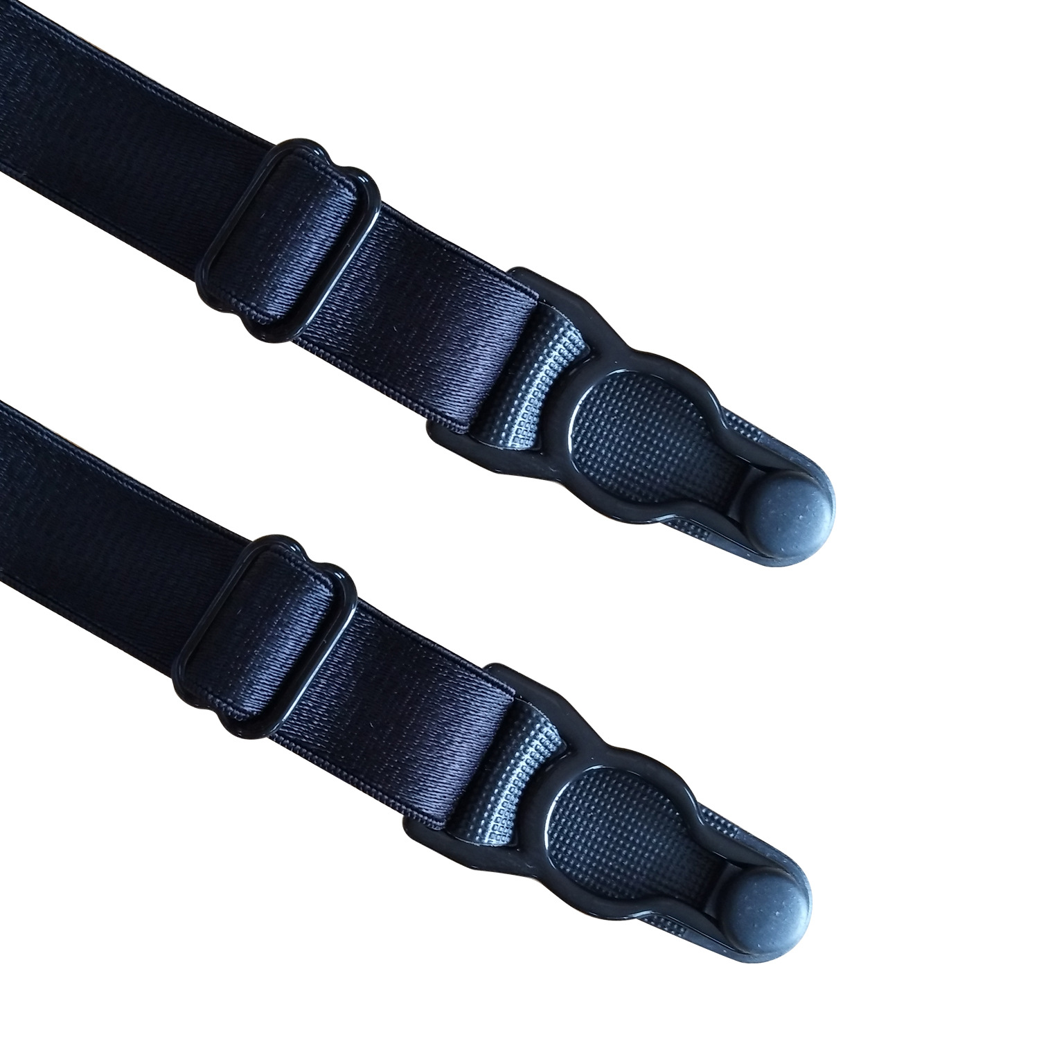 Cross-Border Source Men's Garter Belt Nylon Garter Shirt Wrinkle-Proof Leg Ring Sc-H- Black details Picture