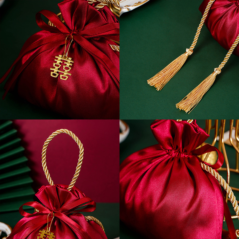Creative European-style wedding gifts, wedding candy bags, and creative wedding candies in an ins style Application Scenario