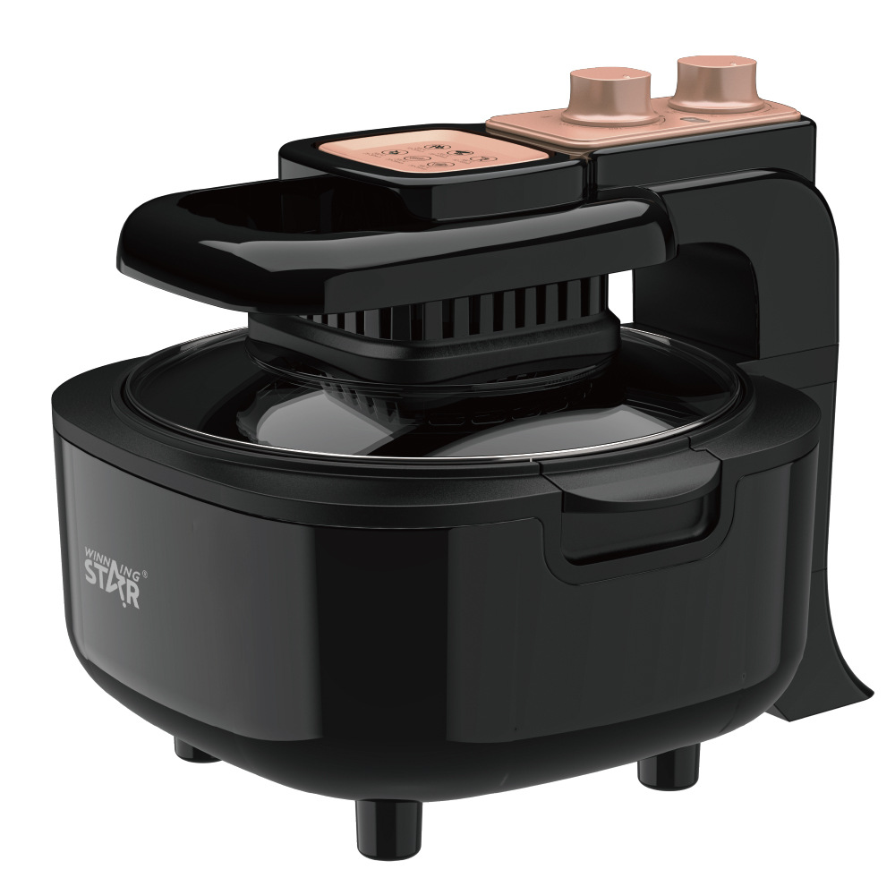 winningstar 4.5L British and European standard household fried chicken, French fries, egg tarts, grilled meat, visual multi-functional air fryer Item Picture