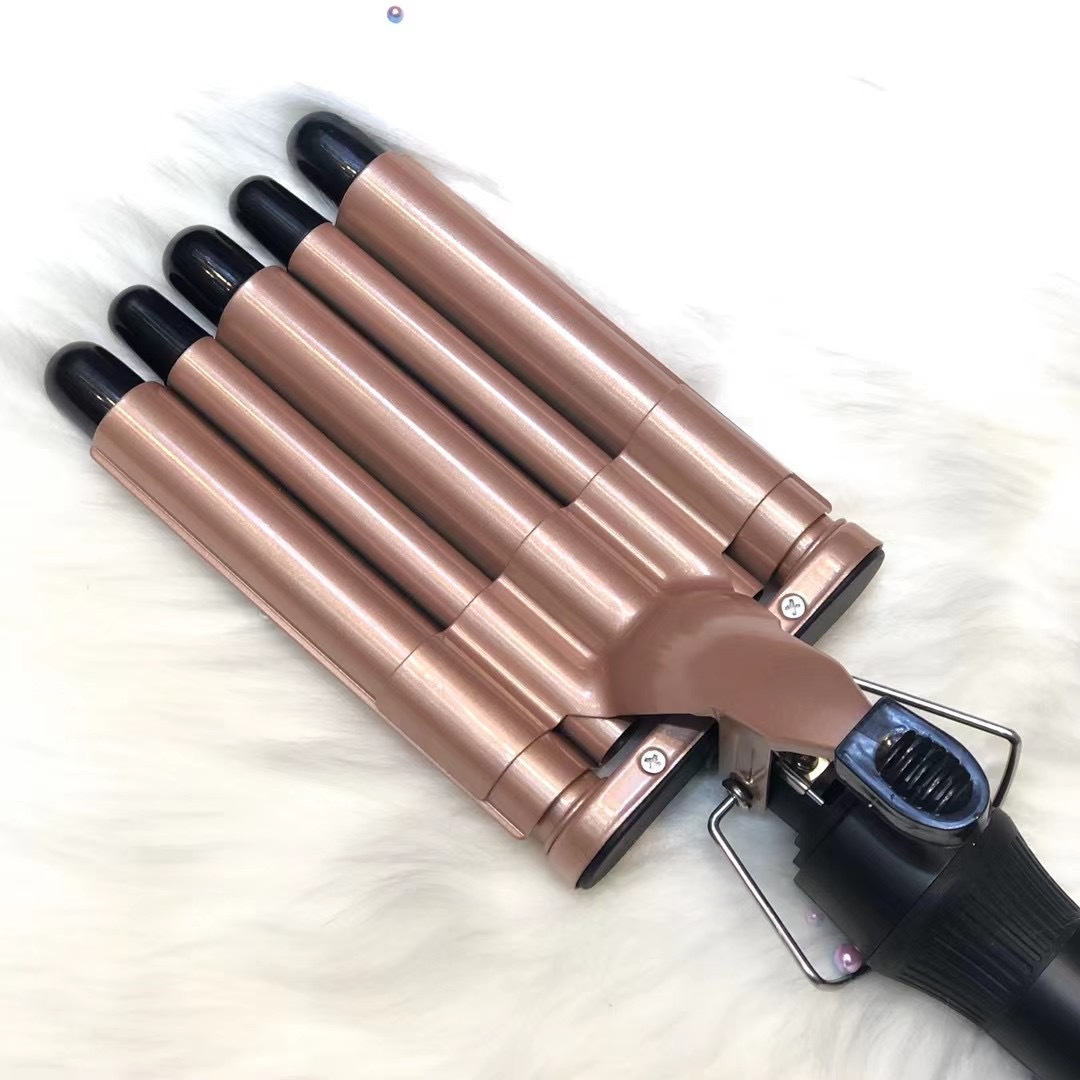 CRONIER CR-2026 Large Curling Iron Automatic Curling Iron five tube Curling iron Application Scenario