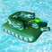 跨境新款 水上充气喷水坦克儿童喷水车 泳池戏水座圈喷水坦克图