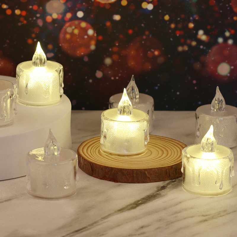 电子小蜡烛灯求婚表白神器浪漫惊喜道具生日场景布置装饰创意用品