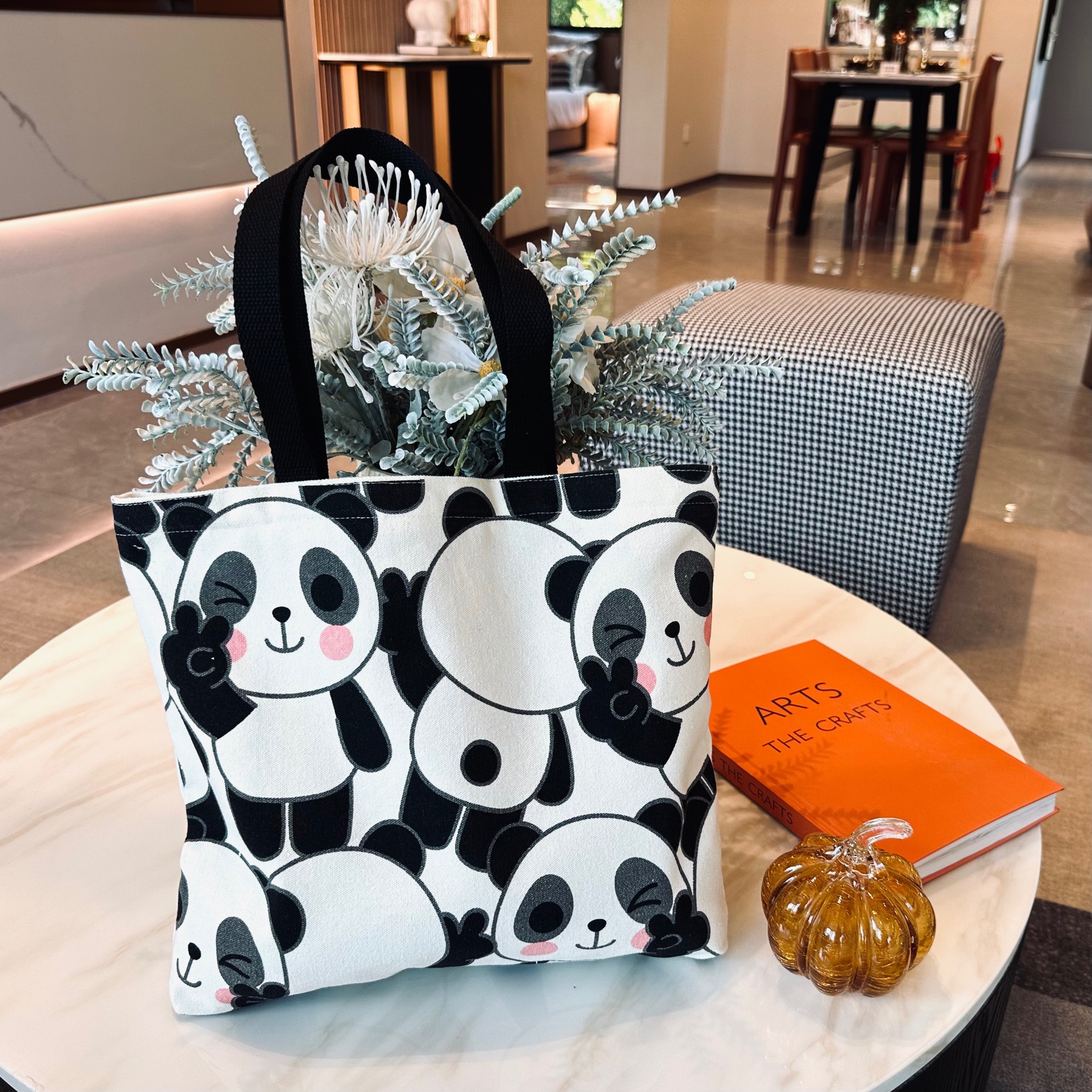 Nuevo ins victory bear bag mujer un hombro canvas bag gran capacidad para estudiantes clase portátil cremallera canvas bag