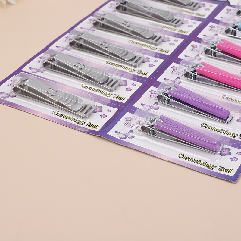 Factory direct supply of new simple stainless steel nail clippers and nail pliers sets for nail care tools Application Scenario