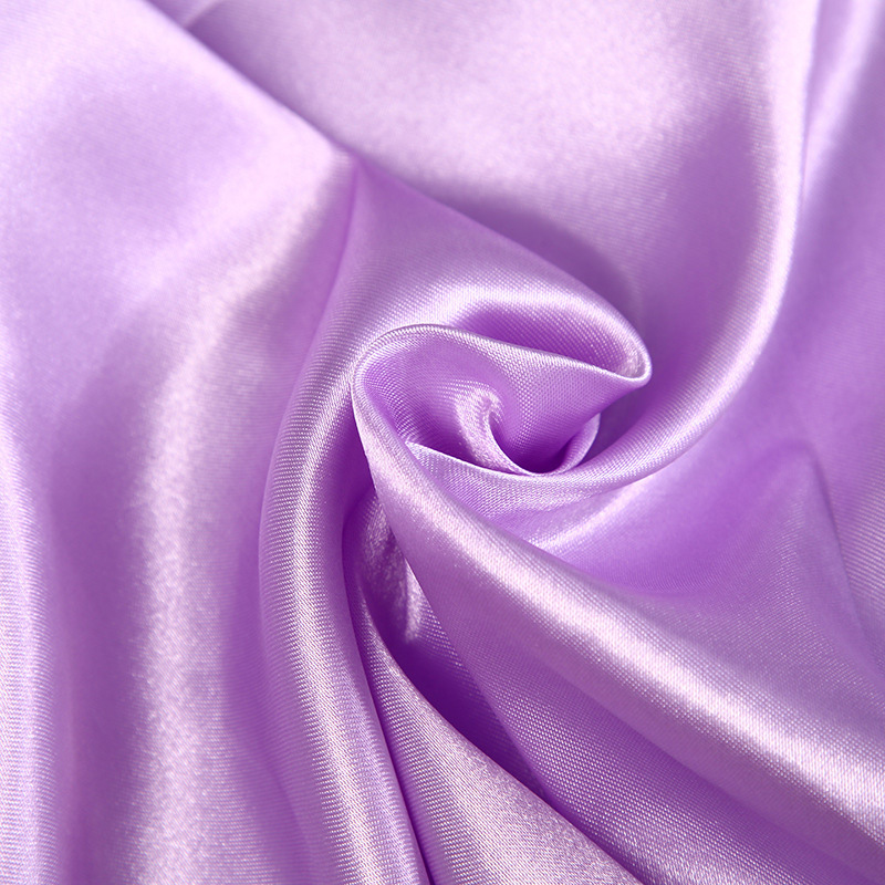 Polyester Bright Color Satin Fabric Imitation Silk Fabric Ancient Han Dress Tang Dress Cheongsam Gift Box Cloth details Picture