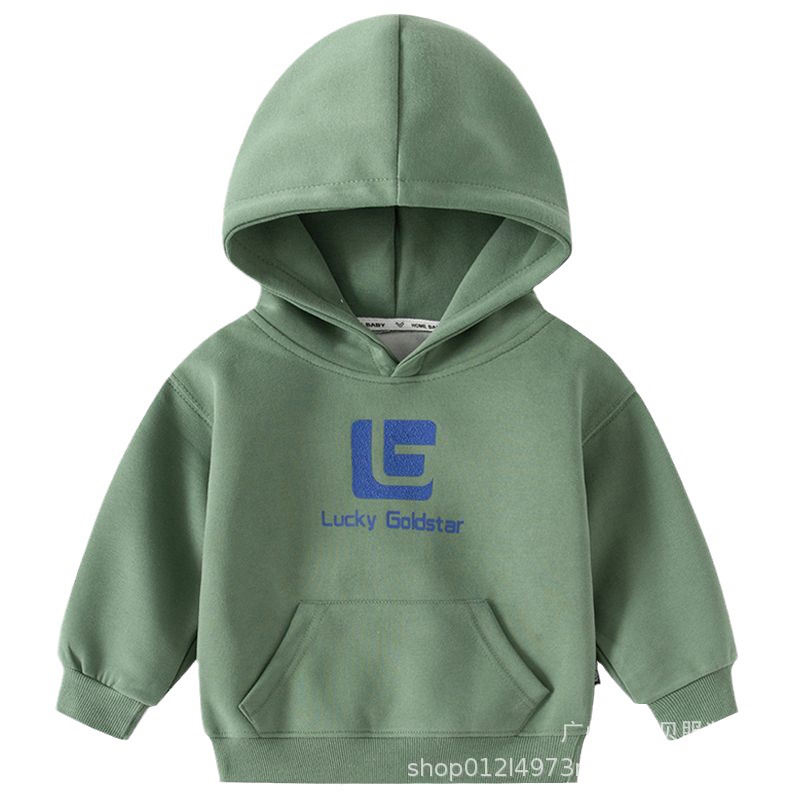 Korean children's hooded sweatshirt 2023 Spring and Winter new style children's clothing, high-quality and stylish, trendy boys' top Item Picture