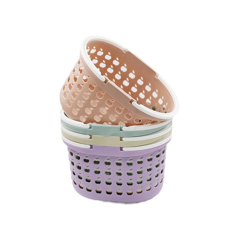 Wholesale sundries, daily necessities, dust-proof storage baskets, storage baskets, basket manufacturers sell by themselves Item Picture