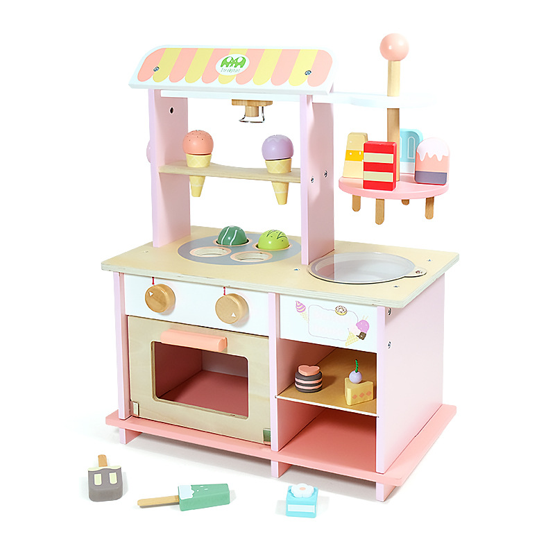 玩具厨房用品/儿童厨房玩具套装/布丁玩具/厨房玩具/木方产品图