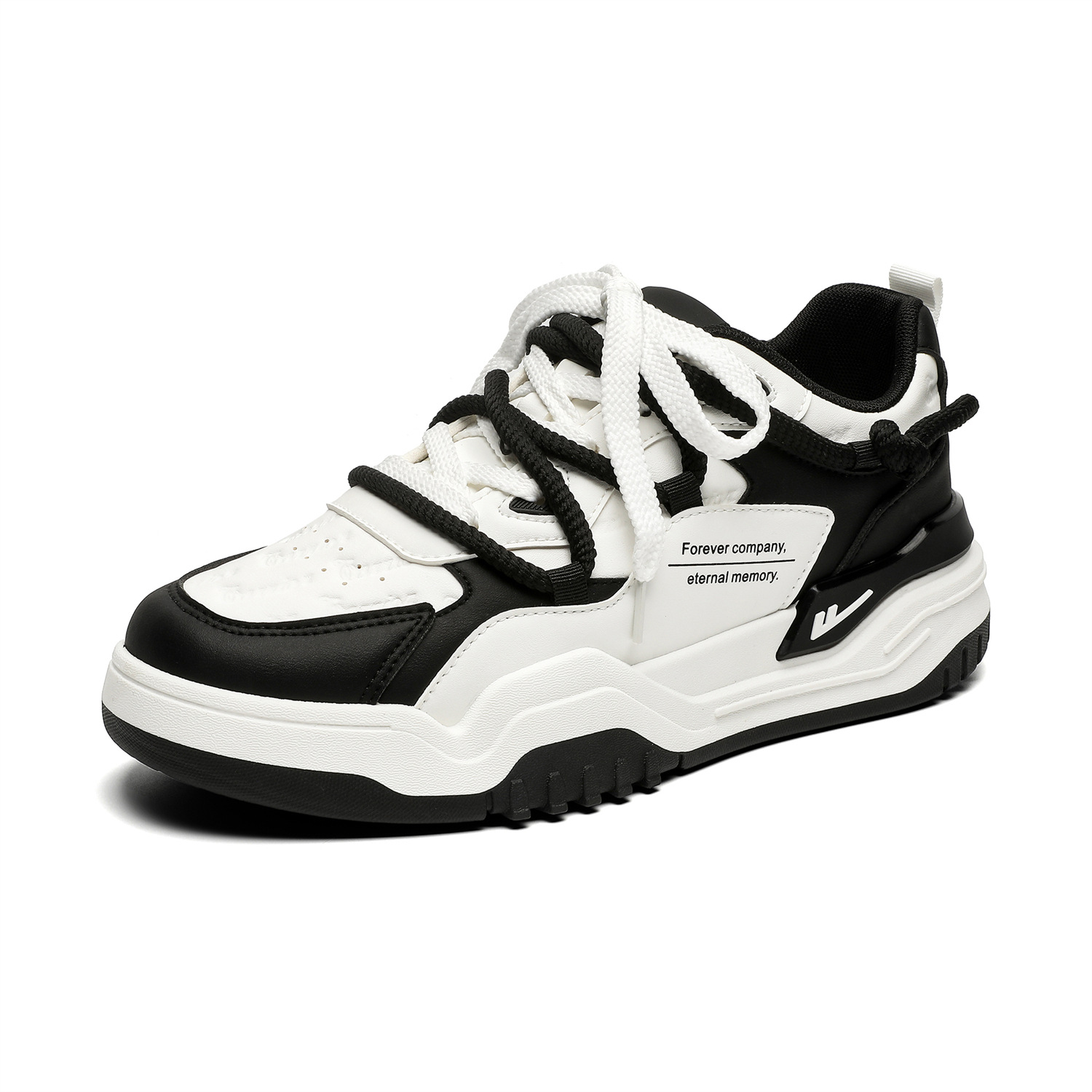 Huili board Shoes 2024 New Autumn Men's trendy and high-end thick-soled height-increasing shoes, versatile for daily use and travel Item Picture