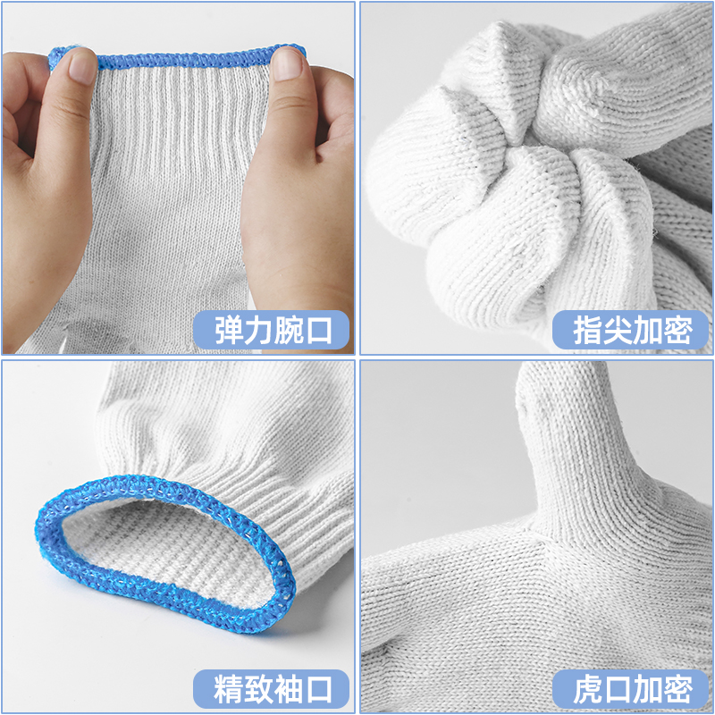 劳保手套/手套耐磨橡胶/焊兽手套/工地橡胶手套/丁腈一次性手套产品图