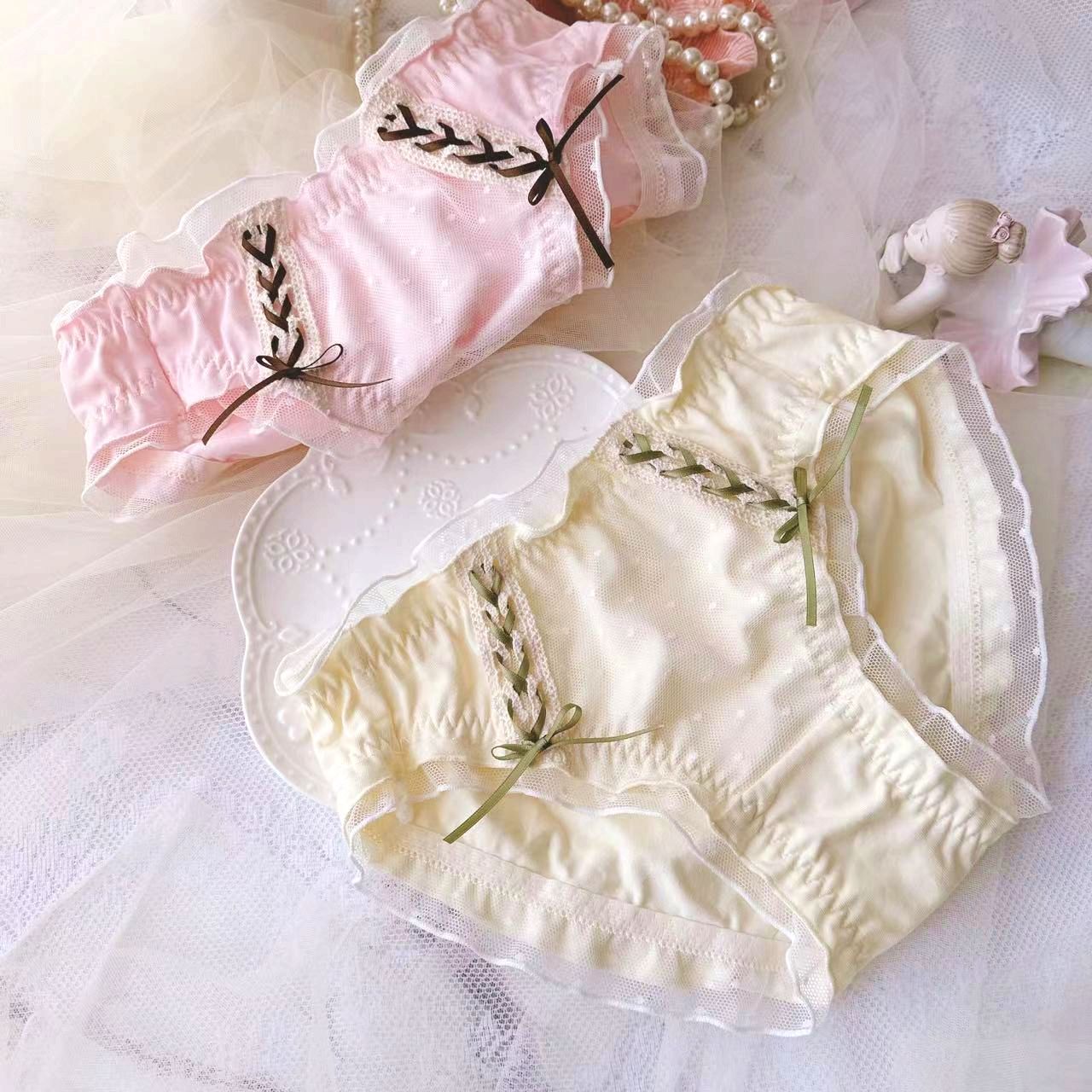 内裤女士高腰舒适/棉内裤女舒适/内裤女士包臀简约/生理裤/内裤纯棉产品图