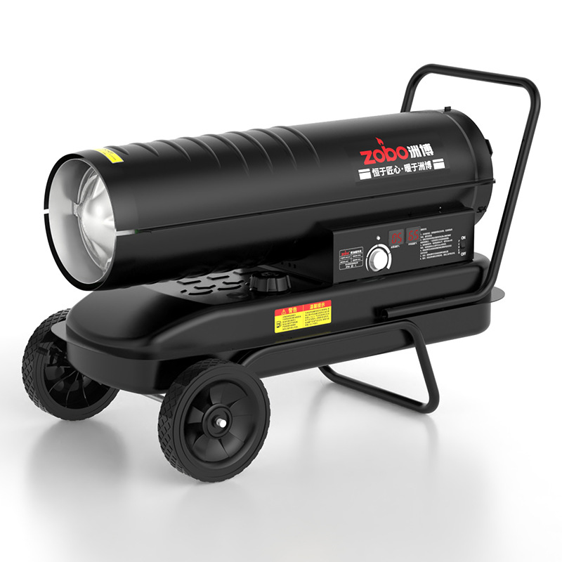 Industrial warm air blower, fuel oil breeding farm hot air blower, diesel drying furnace, greenhouse heater, dehumidification and heating Item Picture