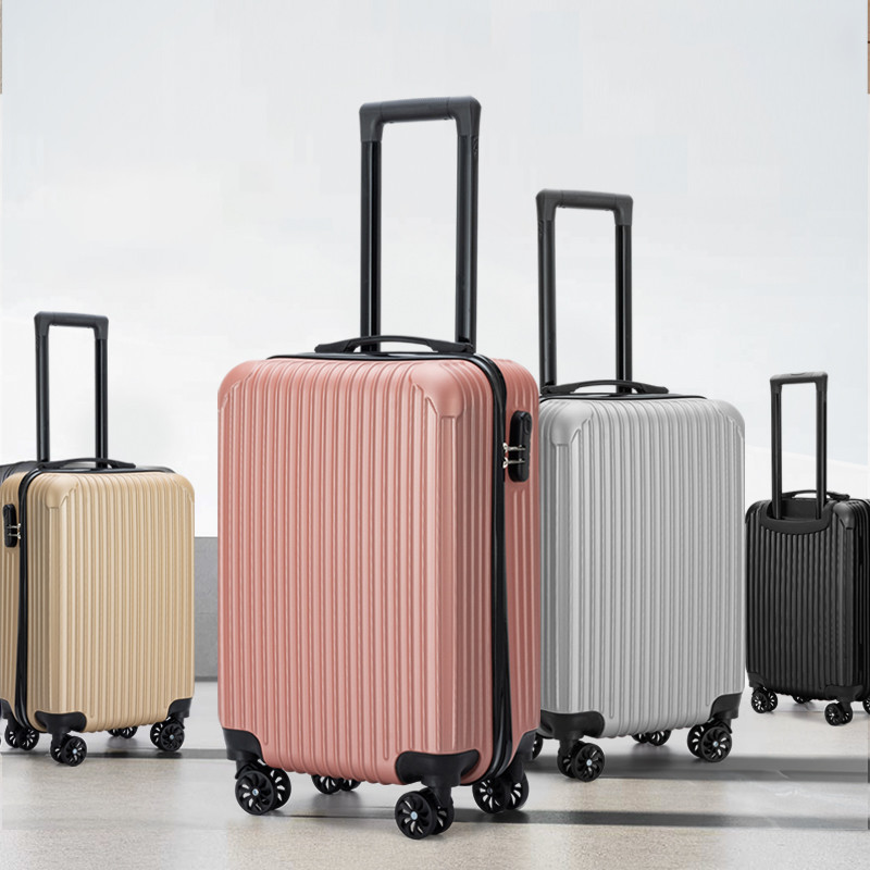 批发20寸拉链行李箱24寸旅行箱万向轮密码拉杆箱活动礼品登机箱