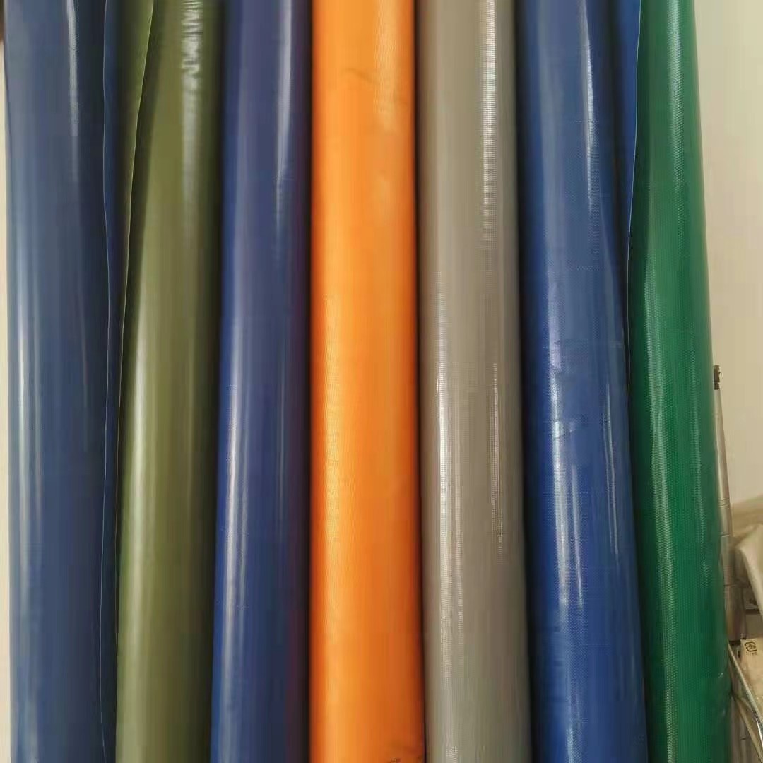 The manufacturer supplies flame-retardant knife-scratched fabric cover fabric, rainproof and 嗮 thickened knife-scratched tarpaulin Specification image