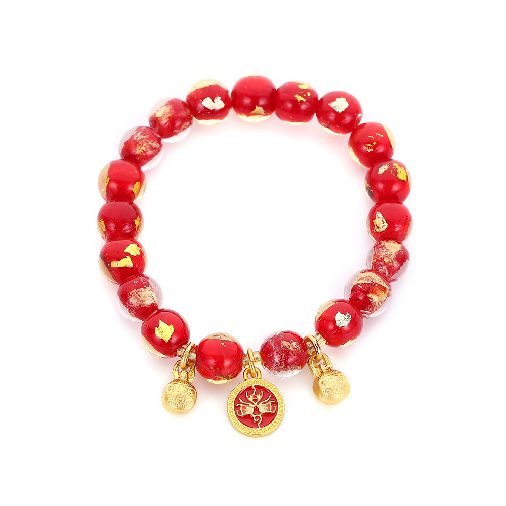 手串/文玩手串/文玩佛珠/手串珠子/南红白底实物图