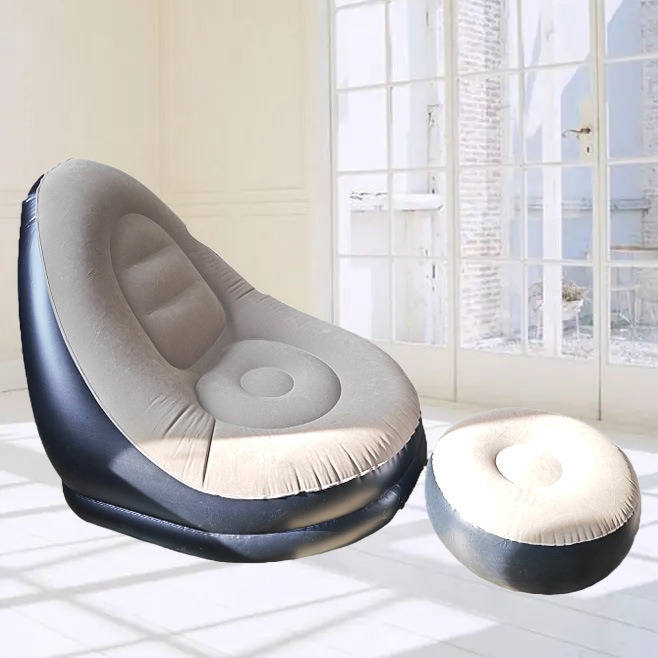 懒人沙发/充气沙发/填充物/EPP珠粒/毛毛虫沙发细节图