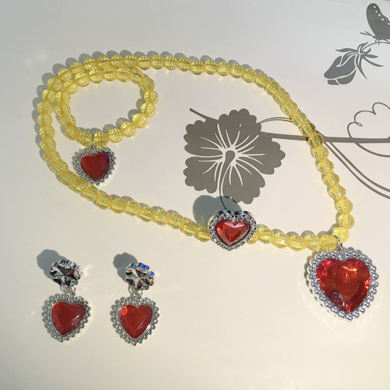 In stock and available for order. Aliexpress Amazon ice and snow multi-color pendant necklace Specification image