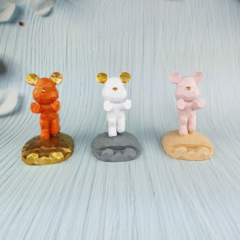 手机支架/暴力熊/树脂工艺品产品图