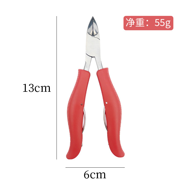 Factory stock stainless steel eagle beak nail groove pliers, dead skin clippers, nail clippers, nail art tools, toenail, thick nail trimming details Picture