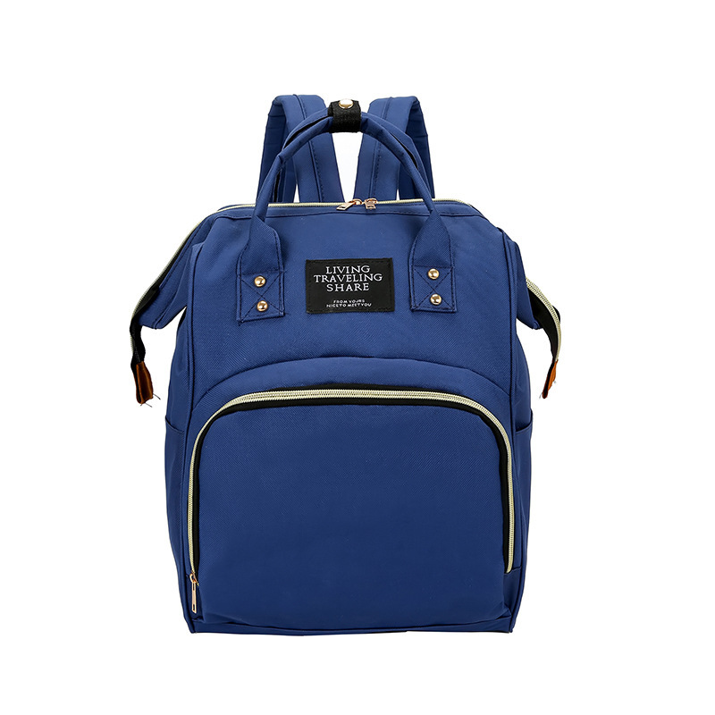 Factory direct sales: Fashionable mom bag, backpack, multi-functional and large-capacity, the same style as mom bag, baby bag, waterproof details Picture
