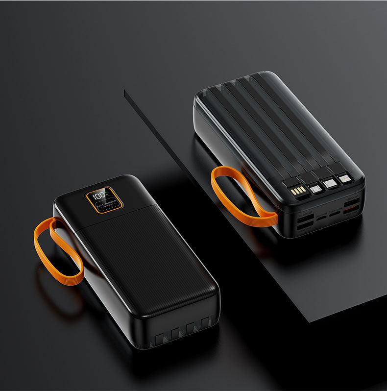 跨境新款120W超级快充大容量20000毫安自带线移动电源批发数码电脑手机配件详情18