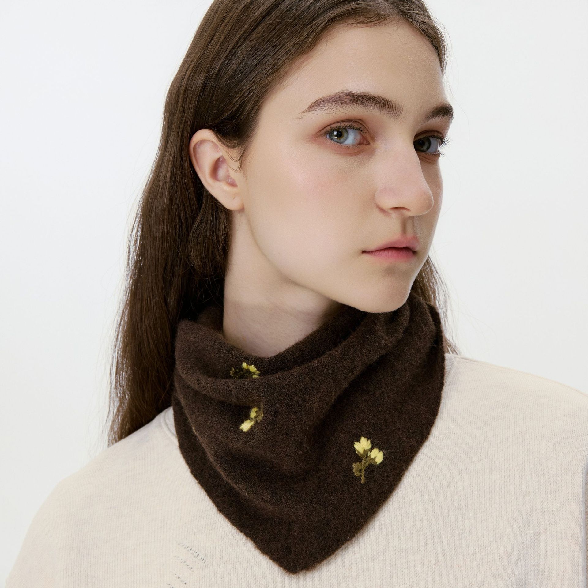 围巾/围巾棉麻/汗布围巾/穆斯林头巾/球迷围巾细节图