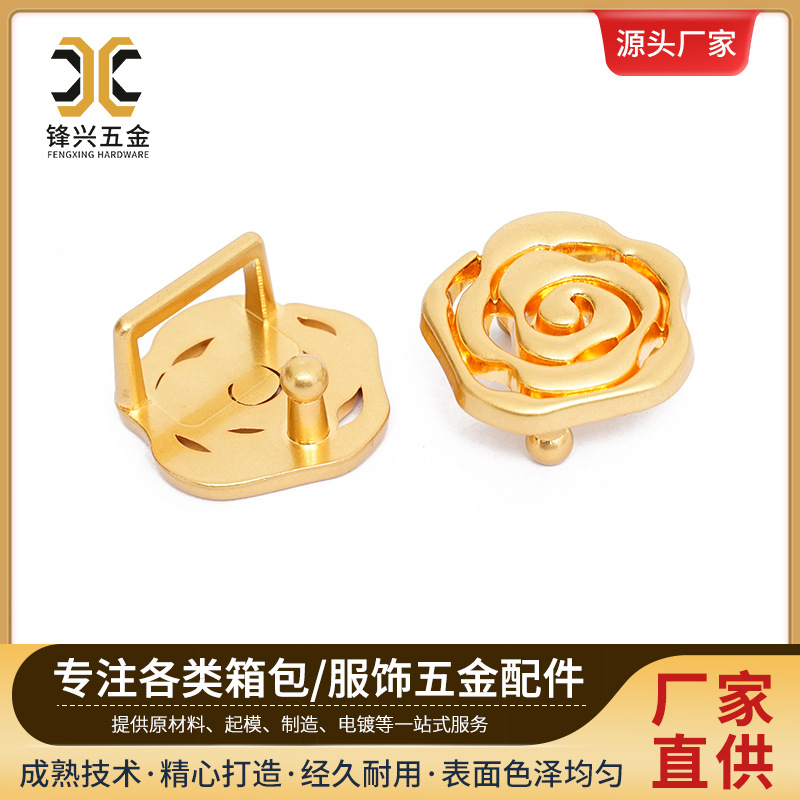 合金花型皮带扣 时尚休闲服装腰带扣 服饰五金配件规格可来图设计