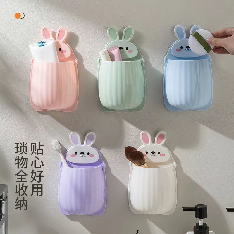 壁挂式兔子收纳盒