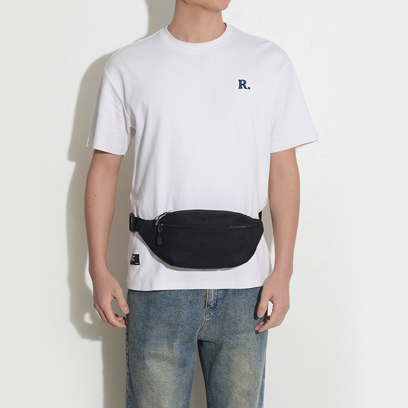 男士腰包/摆摊腰包/腰包手机包/腰包/腰包前中侧开口产品图