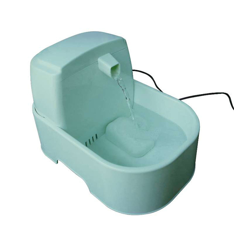 Waterfall type cat and dog water purifier, pet water purifier, pet water dispenser, pet supplies, water dispenser bowl Specification image