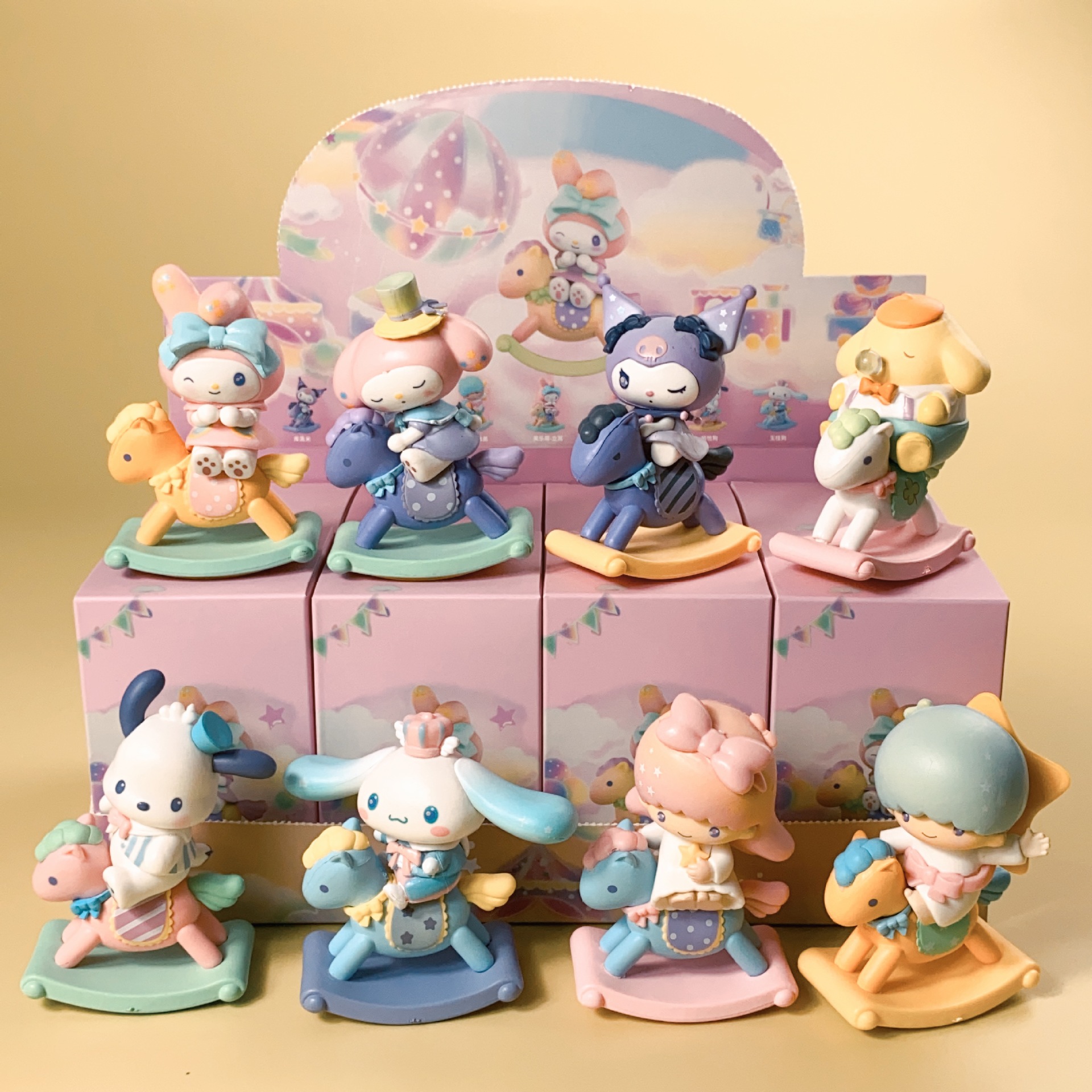 Instant Sanrio Blind Box Kouromi Peripheral Pokemon Hand Twist Egg Machine Toys To Display