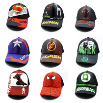 Avengers Flash Hat Hulk Spider-Man Sun Visor Hat Iron Man Hip Hop Hat Baseball cap