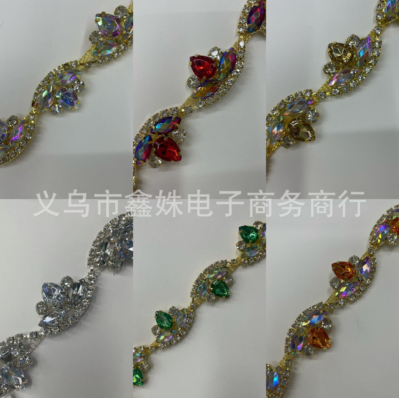 Metal welding, diamond-encrusted jewelry, diamond patterns, chains, belts, shoes, bags, clothes and accessories Specification image