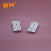 YTHY33151 Soft white integrated hinge Soft hinge porous movable plate model parts small production parts