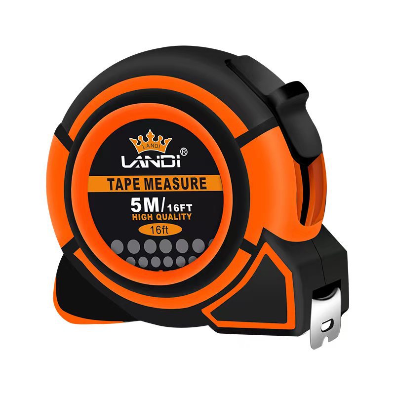 Wear-resistant thickened steel tape measure, stainless steel 5-meter metric box measure, self-locking premium box measure 5m3m 7.5m Item Picture