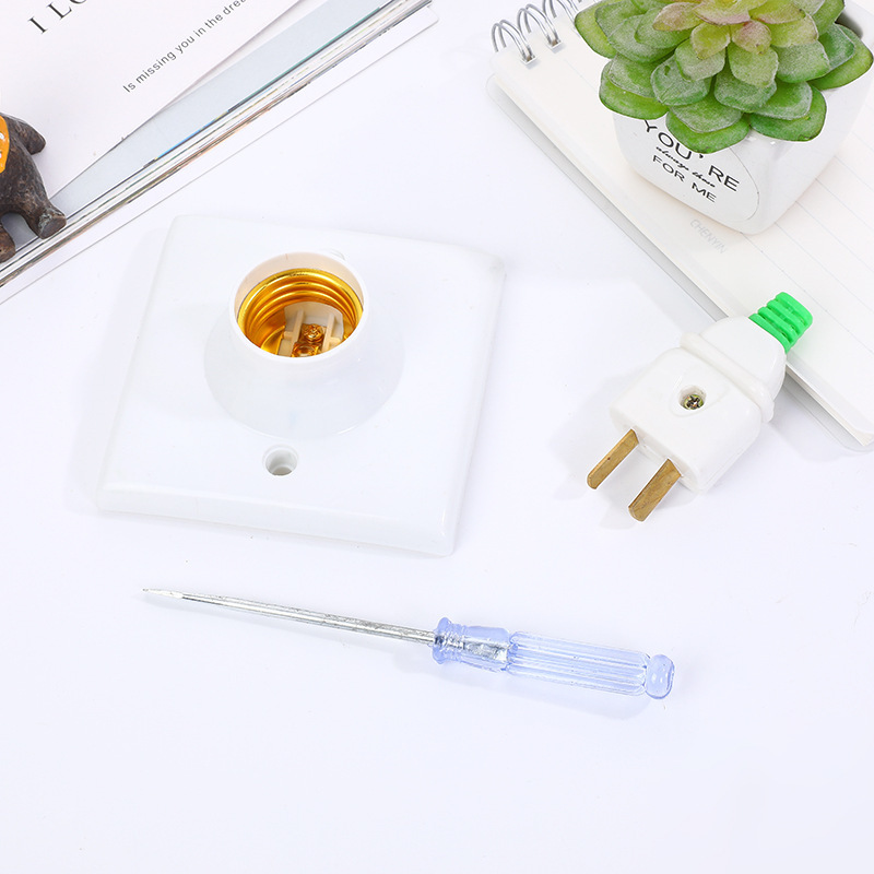 工厂直销四方/灯座/插头产品图