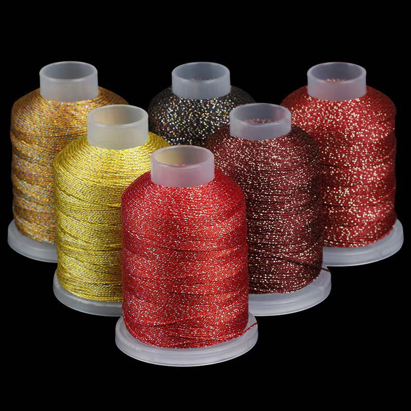 6-9-12股星空线单色幻彩股线洒金编织绳手链线编手绳项链线挂绳