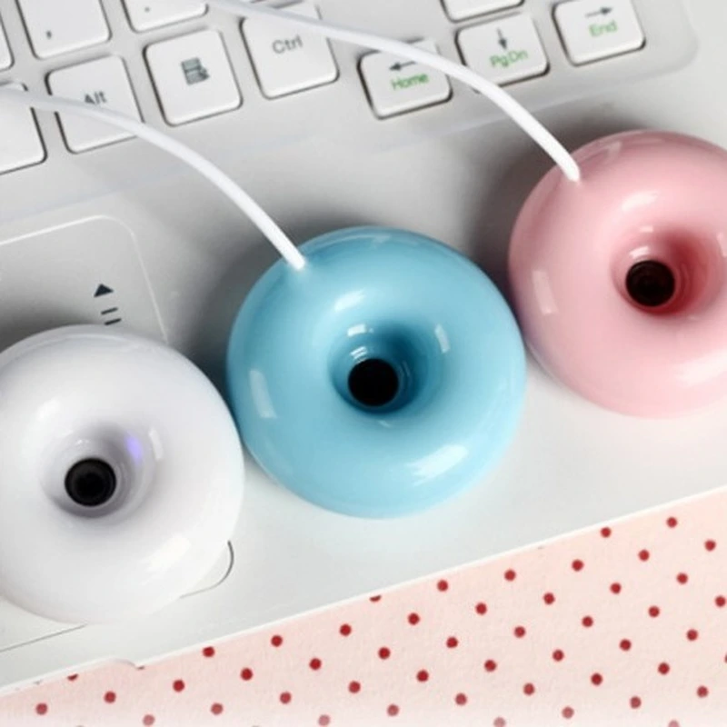 Usb Office Desktop Mini Humidifier Portable Air Purifier Creative Donut Humidifier