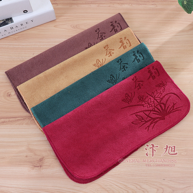 超细纤维吸水/茶艺配件吸水/茶桌吸水毛巾产品图
