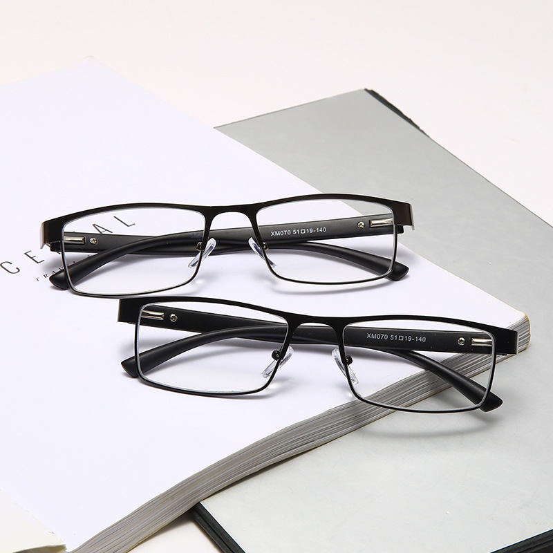 新款时尚老花镜老人气质眼镜时尚阅读老花镜金属框架舒适眼镜详情图3