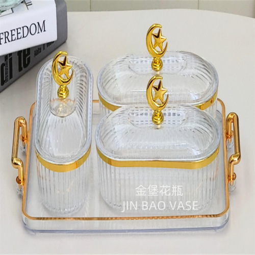 2025 New style dried fruit plate, home fruit plate, home living room candy storage box, fruit plate, light luxury snack plate, desktop details Picture