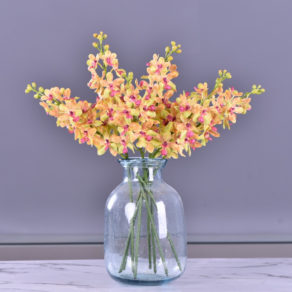 答案：仿真兰花/家居装饰/婚庆用品/宴会装饰/仿真植物产品图