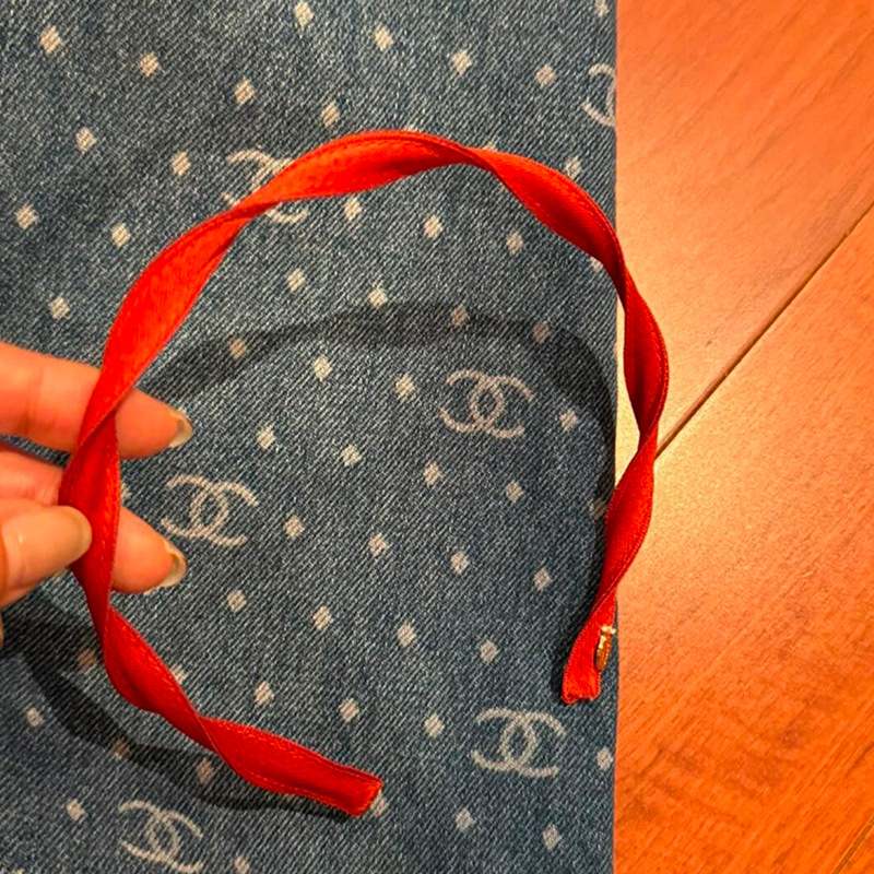 发箍/头箍/耳朵发箍/发饰女士拼接韩版/发箍饰品白底实物图