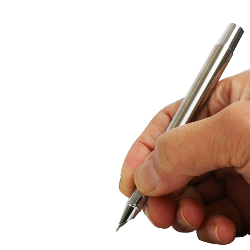 Yongsheng Art Pen, with a curved tip, thick and thin, dark tip, iridium pen tip, calligraphy, drawing, quick sketch, signature, student metal pen Application Scenario