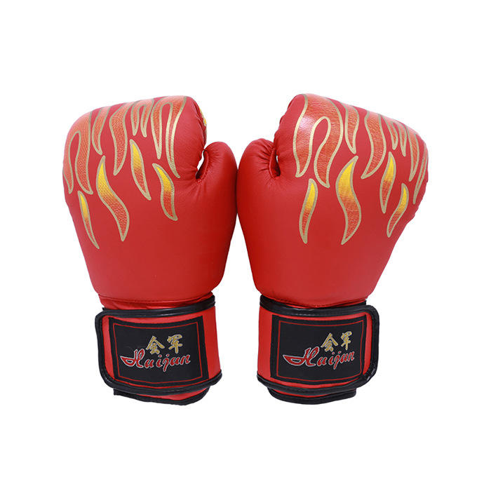 Hui Military Fitness Equipment Boxing Equipment Boxing Flame Gloves Martial Arts Boxing Gloves Hu Gloves Item Picture